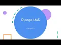 Django LMS Similar to Udemy Coursera Alison Django 5 0
