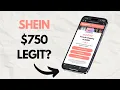 Is SHEIN 750 gift card legit and how can you get it