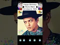 Download Lagu Bruno Mars: A Birthday Celebration #music #singer #musician #artist #songwriter #bruno #news #shorts