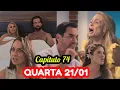 Lagu A.MAR Capítulo de hoje QUARTA-feira (21/01/2026)  novelas do SBT