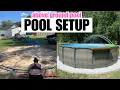DIY Above Ground Pool Prep Setup Pool Accessories
