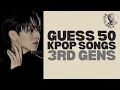 Lagu GUESS 50 3RD GEN KPOP SONGS | KBGZONE (KPOP GAMES)