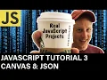 JavaScript Tutorial 3 Canvas JSON