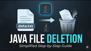 How to delete a file using Java Full Tutorial