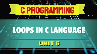 Loops in C