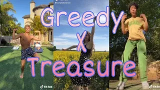 Download Greedy X Treasure(tiktok dance compilation) MP3