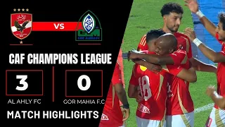 ملخص وأهداف مباراة الأهلي جورماهيا 0 3 بدوري أبطال أفريقيا في ليلة تتويج المارد الأحمر بالدوري 