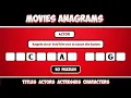 Can You Unscramble These Iconic Movie Anagrams And Solve All 50 Puzzles