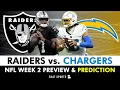 Download Lagu Raiders vs. Chargers Preview + Top Raiders News \u0026 What To Watch For In NFL Week 2 MNF
