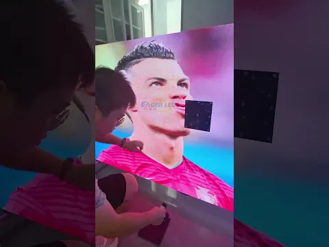Under what circumstances did Ronaldo make this expression?#ledwall #eagerled #leddisplay