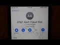 WARNING AT T ALERT FRAUD RISK Phone calls Scam DO NOT PICK UP