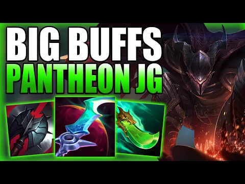 Download MP3 RIOT JUST GAVE PANTHEON JUNGLE SOME BIG BUFFS SO HERE IS HOW YOU CAN WIN GAMES! - League of Legends