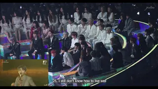 idols reaction to bts airplane pt 2 at melon music awards mma 2018 eng lyrics inc 