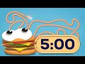 Countdown 5 Minute Burger Bomb Timer 2024