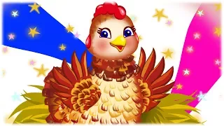 Музичний мультфільм КУРОЧКА РЯБА веселі дитячі пісні та мультики українською мовою для дітей 