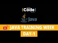 Java Tutorial Java Placement Course Java Training Week Day - 1 Java Interview SimpliCode