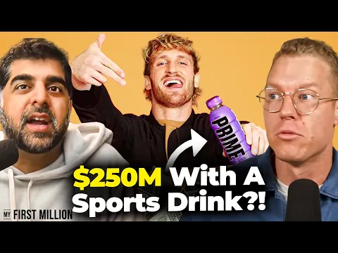 How Logan Paul Made $250 Million With PRIME In 2022 (#422) thumbnail