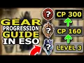 ESO Gear Progression Guide Level 3 to CP 300 Play with these Sets First