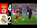 Lagu HIGHLIGHTS | Benfica 4-2 Real Madrid | Champions League