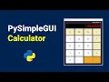 Python Calculator with GUI PySimpleGUI Texas Instruments DataMath II
