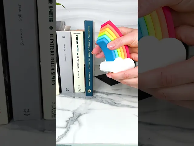 Rainbow Bookends – Print-in-parts & No Glue Needed! video thumbnail