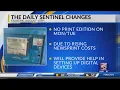 The Daily Sentinel Changes