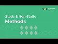 Static Non-Static Methods ICSE Computer Applications Java BlueJ