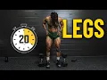 20-Min Dumbbell Workout To Build Stronger Leg Muscles