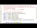 JavaFx line program JavaFx Tutorial for beginner 2D Shape line Example Netbeans IDE