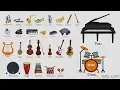 Download Lagu List of Musical Instruments | Learn Musical Instruments Names in English