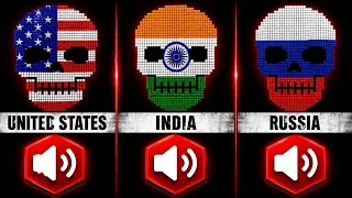 Every Country Scary EAS Siren! (Part-1)