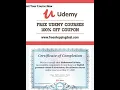 Top 10 udemy courses for free 2020 with free certificate Get udemy courses for free AllyouGet