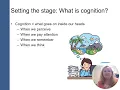 Cognitive Processes Chapter 1 Introduction to Cognitive Psychology