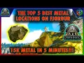The Top 5 Best Metal Locations on Fjordur - The Fastest Trick to get Metal on Ark Fjordur