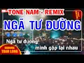 Download Lagu Karaoke Ngã tư đường Remix -Tone nam | Tran Long