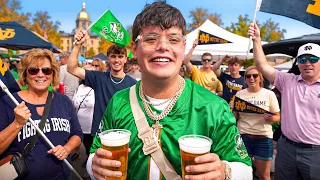 Sketch Goes Tailgating At Norte Dame!