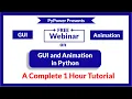 Webinar - GUI and Animation in Python PyPower Projects