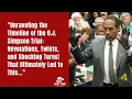 O J Simpson Murder Case A Timeline of the Trial of the Century