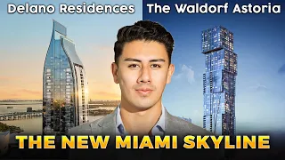 Miami s 2 Supertall Towers Waldorf Astoria Delano Residences