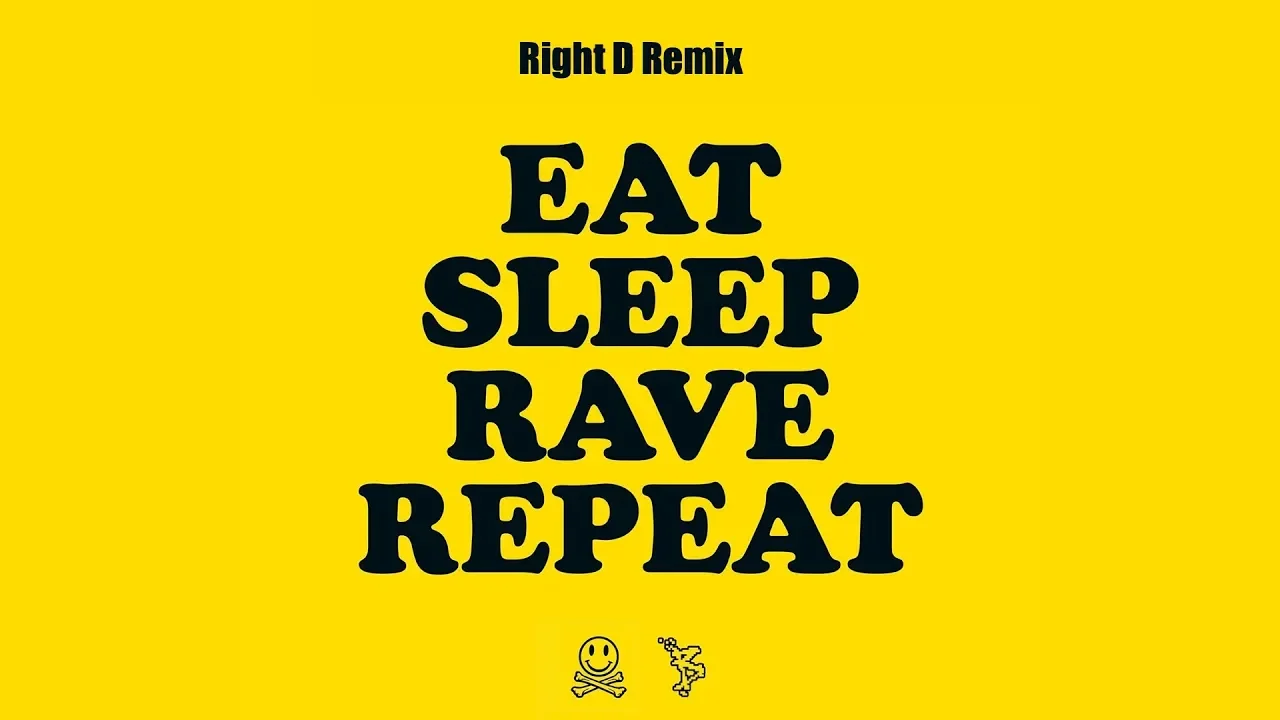 Fatboy Slim & Riva Starr Ft. Beardyman - Eat Sleep Rave Repeat (Right D Hardstyle Bootleg)