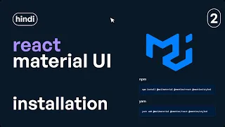 React Material UI MUI Tutorial - 2