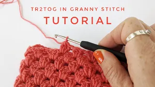 Tr2tog in Granny stitch