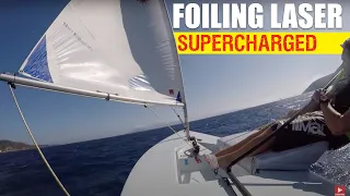 Foiling Laser ⛵️wedge testing