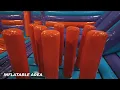 Inside Altitude Trampoline Park Austin TX Airtrack Multi-Sport Court Inflatable Soft Play Area
