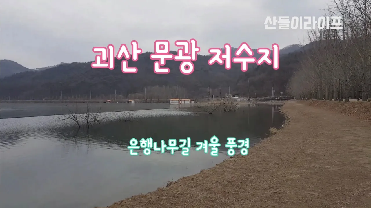 괴산 문광저수지 겨울여행다녀왔어요 サムネイル