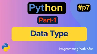 Python bangla tutorials Data Type Part-1