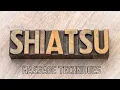 Shiatsu Massage Techniques Natural Healing
