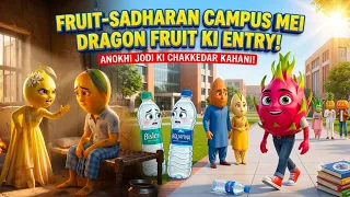 FRUIT-SADHARAN CAMPUS MEI DRAGON FRUIT KI ENTRY!ANOKHI JODI KI CHAKKEDAR KAHANI!