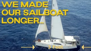 CONVERTING a 43´Beneteau INTO a 46´BENETEAU Oceanis SAILBOAT | Sailing Zephyr – Ep.176