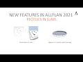 New Features in Allplan 2021 - Recesses in slabs